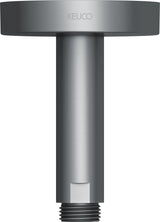 KEUCO Brausearm Elegance 51688, Deckenanschluss, 100 mm, verchromt – Rundes Design für die Deckenmontage