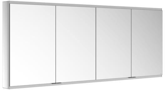 KEUCO Royal Modular 2.0 Spiegelschrank 1800 mm, unbeleuchtet, 4 Türen, silber-eloxiert