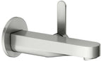 rund Wandmontage, 187 mm, Edelstahl-finish