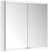 KEUCO Royal Modular 2.0 Spiegelschrank, beleuchtet, 600 x 700 x 120 mm, silber-eloxiert