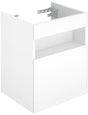 KEUCO Stageline Waschtischunterbau 460 mm, 1-türig, Anschlag links, cashmere – Wandmontage