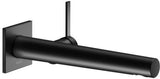 KEUCO IXMO Pure Einhebel-Waschtischmischer Unterputz, eckig, Ausladung 165 mm, schwarz matt