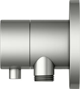 KEUCO IXMO Comfort 2-Wege Umstellventil Unterputz DN15 – Messing gebürstet, rund