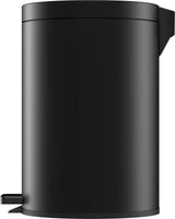 KEUCO Abfallbehälter Universalartikel 04988 Chrom-finish – 5 Liter, Edelstahl, Standmodell