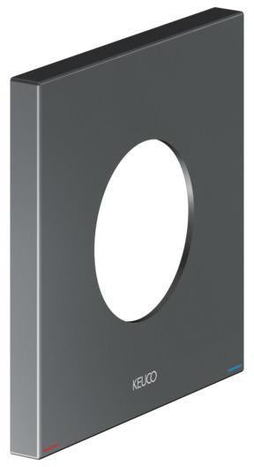 KEUCO IXMO Wandrosette EHM, rund, 105 mm, verchromt – Messing-Armaturenrosette