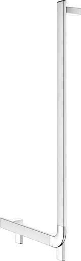KEUCO AXESS Winkelgriff 90° rechts 520/1090 mm verchromt – Barrierefreier Halt für Bad und WC