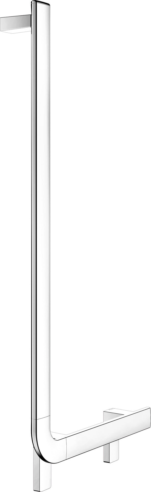 KEUCO AXESS Winkelgriff 90° links 381/851 mm silber-eloxiert – Wandmontage