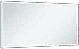 KEUCO Royal Lumos Lichtspiegel 700 x 650 mm, schwarz-eloxiert, LED-Beleuchtung