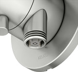 KEUCO IXMO Comfort 2-Wege Umstellventil Unterputz DN15 – Messing gebürstet, rund