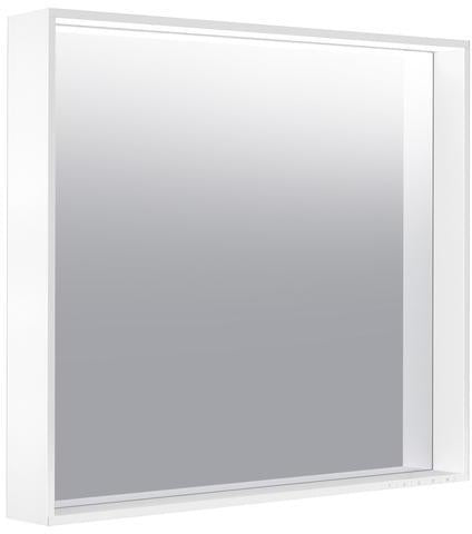 KEUCO X-Line Lichtspiegel 460x850mm anthrazit – LED, Touch-Sensor, A++