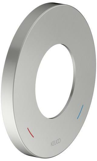 KEUCO IXMO Wandrosette EHM, rund, 105 mm, verchromt – Messing-Armaturenrosette