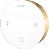 KEUCO iLook_move Kosmetikspiegel eckig 200 mm beleuchtet mit Wippschalter verchromt