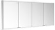KEUCO Royal Modular 2.0 Spiegelschrank 1800 mm, beleuchtet, silber-eloxiert, Wandvorbau