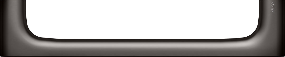 KEUCO Edition 400 Haltegriff 350 mm Nickel gebürstet – Wandmontage, 115 kg Belastbarkeit