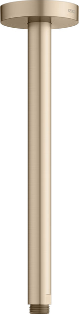KEUCO Brausearm Elegance 51688, Deckenanschluss, 100 mm, verchromt – Rundes Design für die Deckenmontage