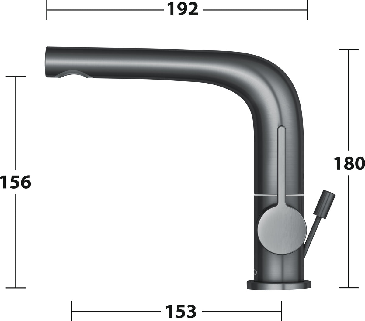KEUCO Edition 400 Einhebel-Waschtischmischer 150, schwenkbar, mit Zugstangen-Ablaufgarnitur, verchromt