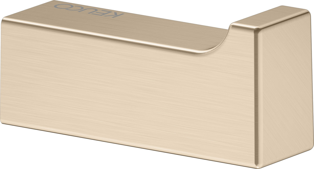 KEUCO Handtuchhaken Edition 11 11114 – Verchromter Einfachhaken, 47 mm, Wandmontage