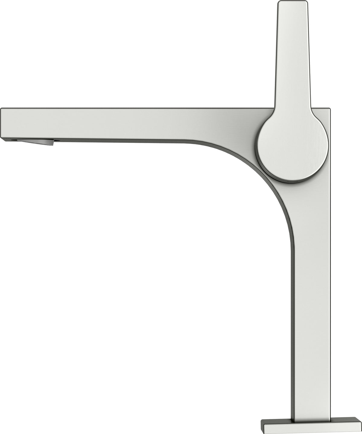KEUCO Edition 11 Einhebel-Waschtischmischer 150 mit Zugstangen-Ablaufgarnitur, Edelstahl-finish