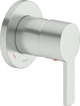 KEUCO Plan Blue Unterputz Einhebelmischer Aluminium-Finish – Fertigmontageset
