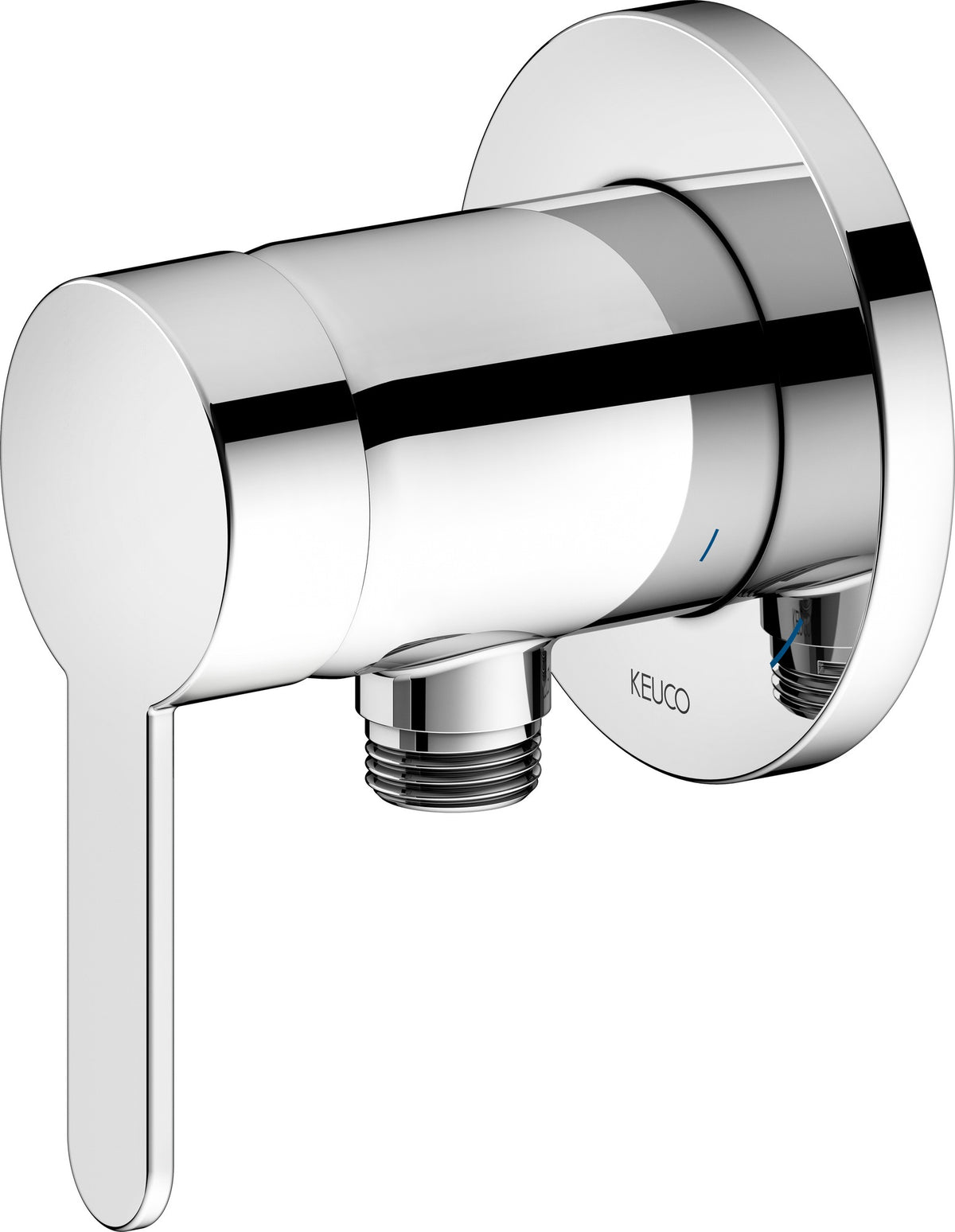 KEUCO IXMO_solo UP Wandanschlussbogen mit Schlauchanschluss DN15 – Unterputz-Funktionseinheit