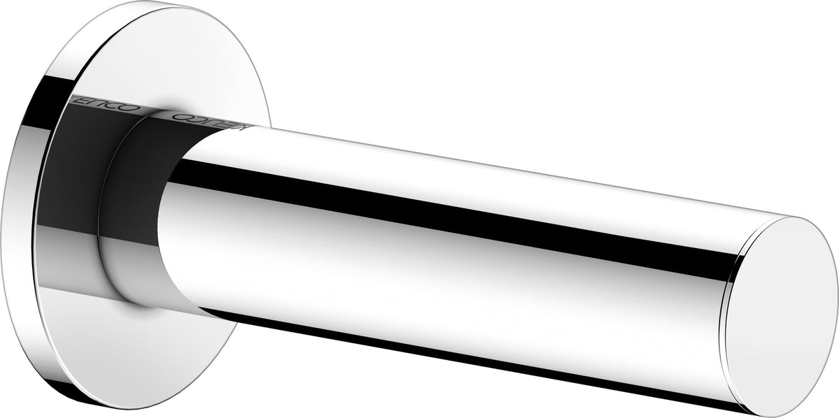 KEUCO REVA Ersatzrollenhalter schwarz matt – Wandmontage, Metall, zum Kleben oder Schrauben
