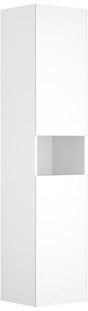 KEUCO Stageline Hochschrank 400 mm, 2-türig, Anschlag links, mit Ablagefach, cashmere