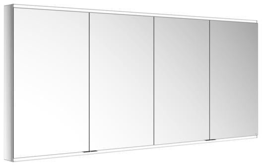 KEUCO Royal Modular 2.0 Spiegelschrank 2100 mm, beleuchtet, ohne Steckdose, silber-eloxiert