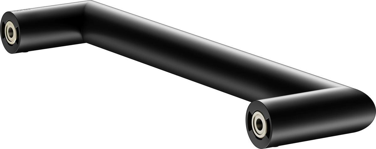KEUCO REVA Haltegriff 328 mm in Schwarz matt – Wandmontage, Metall, gerade