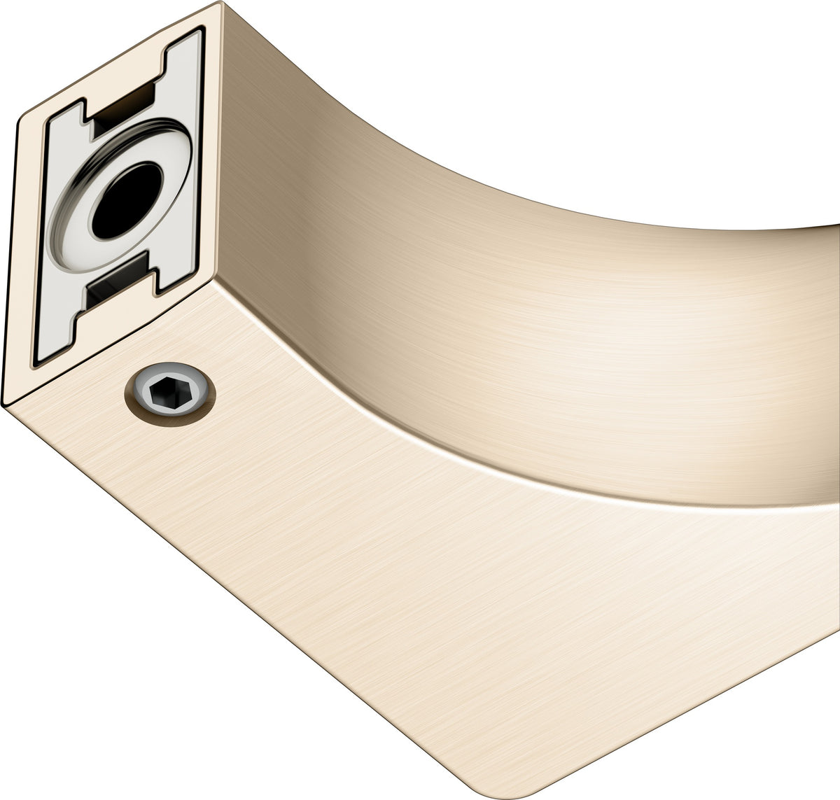 KEUCO Edition 11 Haltegriff 300 mm verchromt – Wandmontage, eckiges Design
