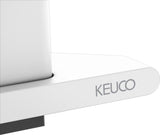 KEUCO Aveno Eckduschablage 14657 in Schwarz Matt – Stilvolle Aufbewahrung für die Dusche