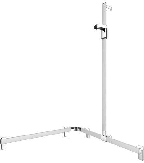 KEUCO AXESS Duschhandlauf 850 mm rechts mit Brausestange, silber-eloxiert