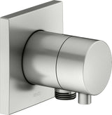 KEUCO IXMO Comfort Absperrventil Unterputz DN15 rund Messing gebürstet 59541