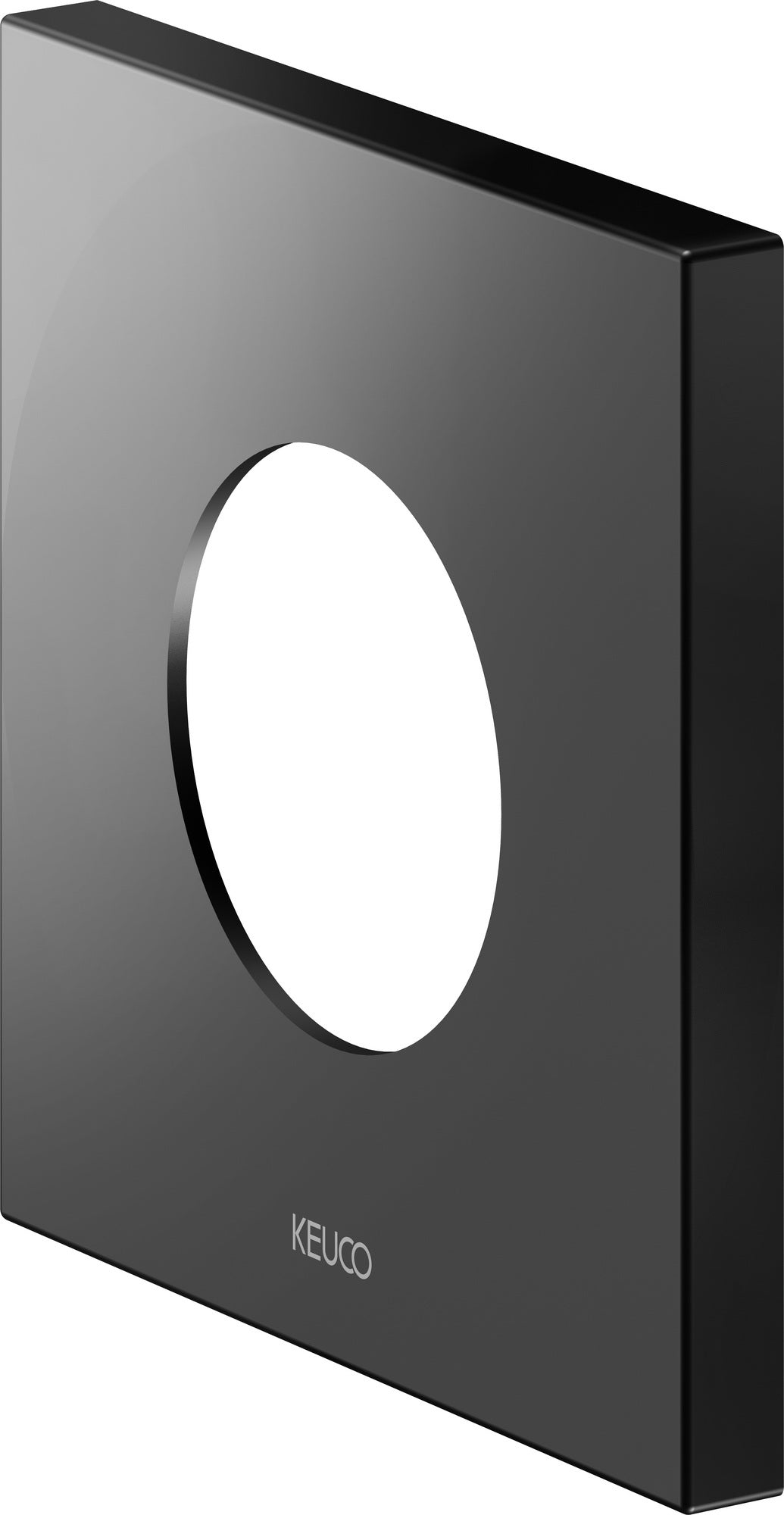 KEUCO IXMO Wandrosette 59556, rund, 105 mm, verchromt – für Ab- und Umstellventile