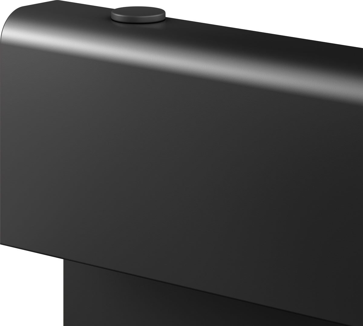 KEUCO Duschablage 24951 einhängbar 320 x 600 x 90 mm schwarz matt mit Haken