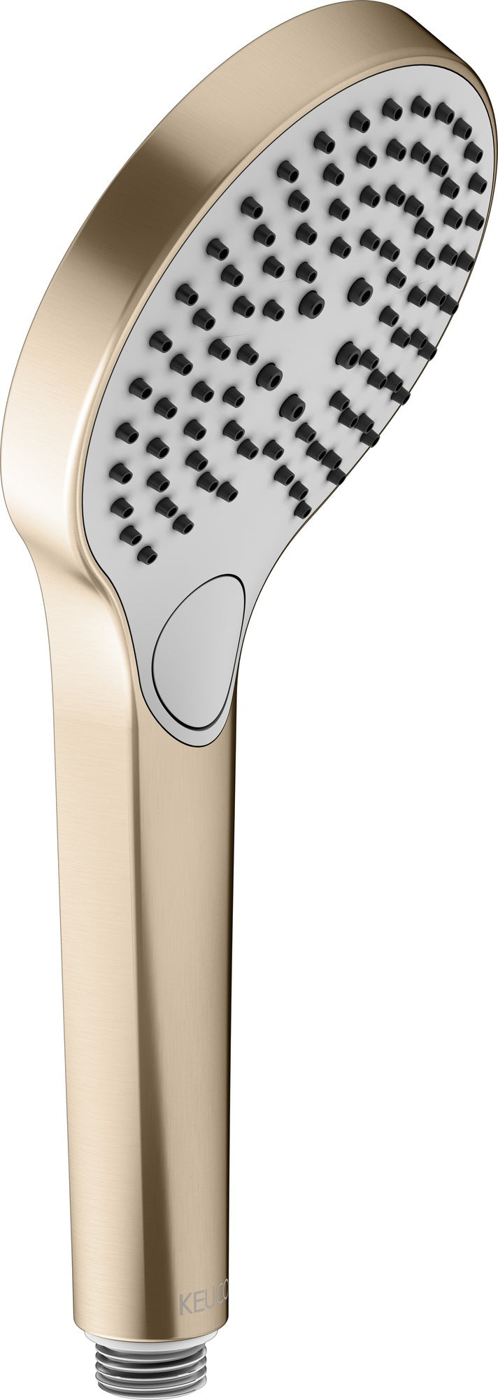 KEUCO IXMO_solo Handbrause 59580 verchromt – 1 Strahl, Eco Air, 100 mm