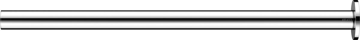 KEUCO REVA Handtuchhalter 450 mm schwarz matt – 1-armig, starr, Wandmontage