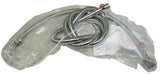 KEUCO Brauseschlauch Ersatzteil ARM 50114 verchromt 1500 mm für 53030