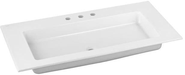 KEUCO Royal 60 Keramik-Waschtisch 1057 mm mit CleanPlus für 3-Loch-Armaturen