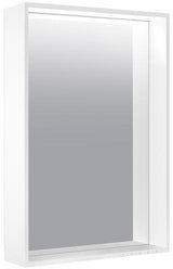 KEUCO X-Line Lichtspiegel 460x850mm anthrazit – LED, Touch-Sensor, A++