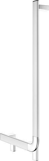 KEUCO AXESS Winkelgriff 90° rechts 400x800 mm silber-eloxiert – Barrierefreier Haltegriff