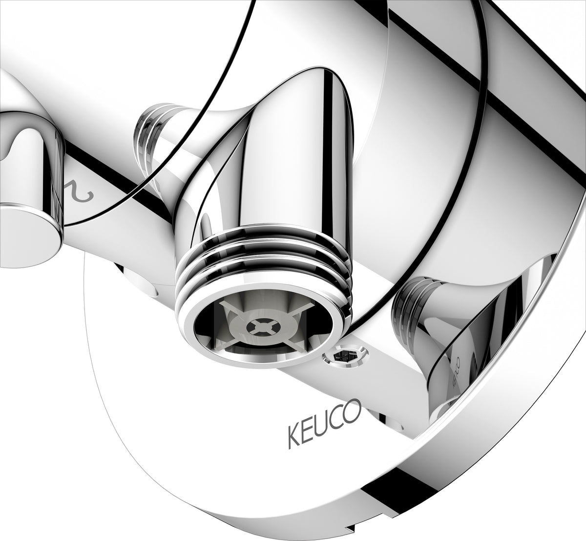 KEUCO IXMO Comfort 2-Wege Umstellventil Unterputz verchromt mit Schlauchanschluss