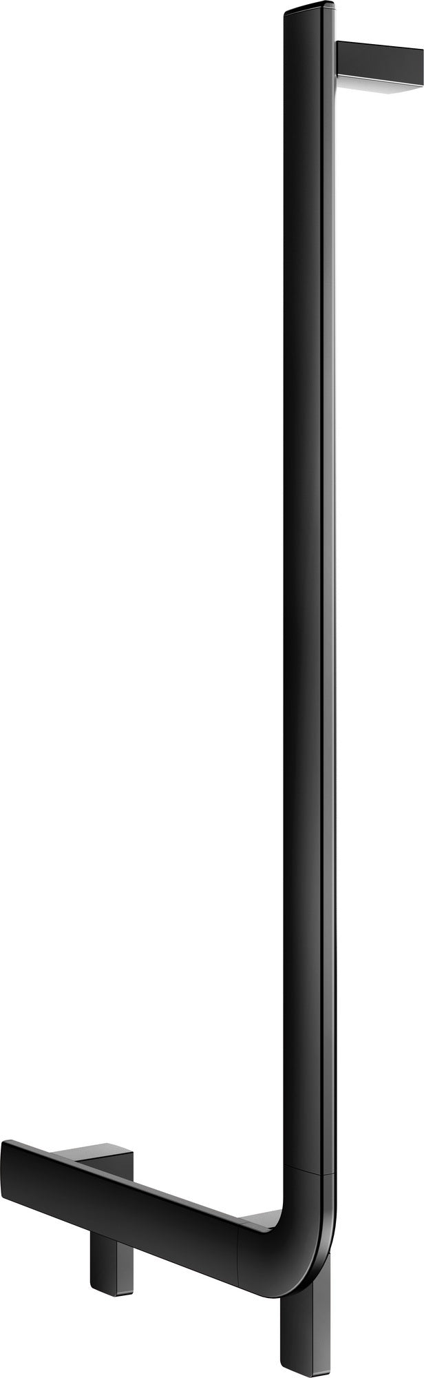 KEUCO AXESS Winkelgriff 90° rechts 400x800 mm silber-eloxiert – Barrierefreier Haltegriff