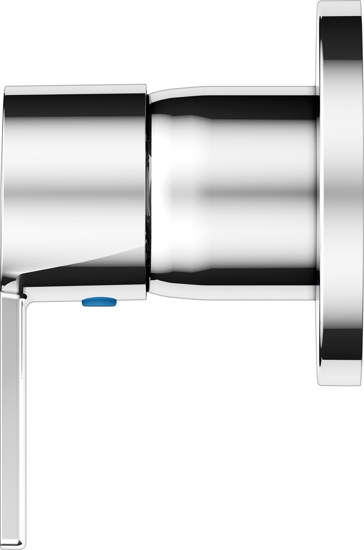 KEUCO Plan Blue Unterputz Einhebelmischer Aluminium-Finish – Fertigmontageset