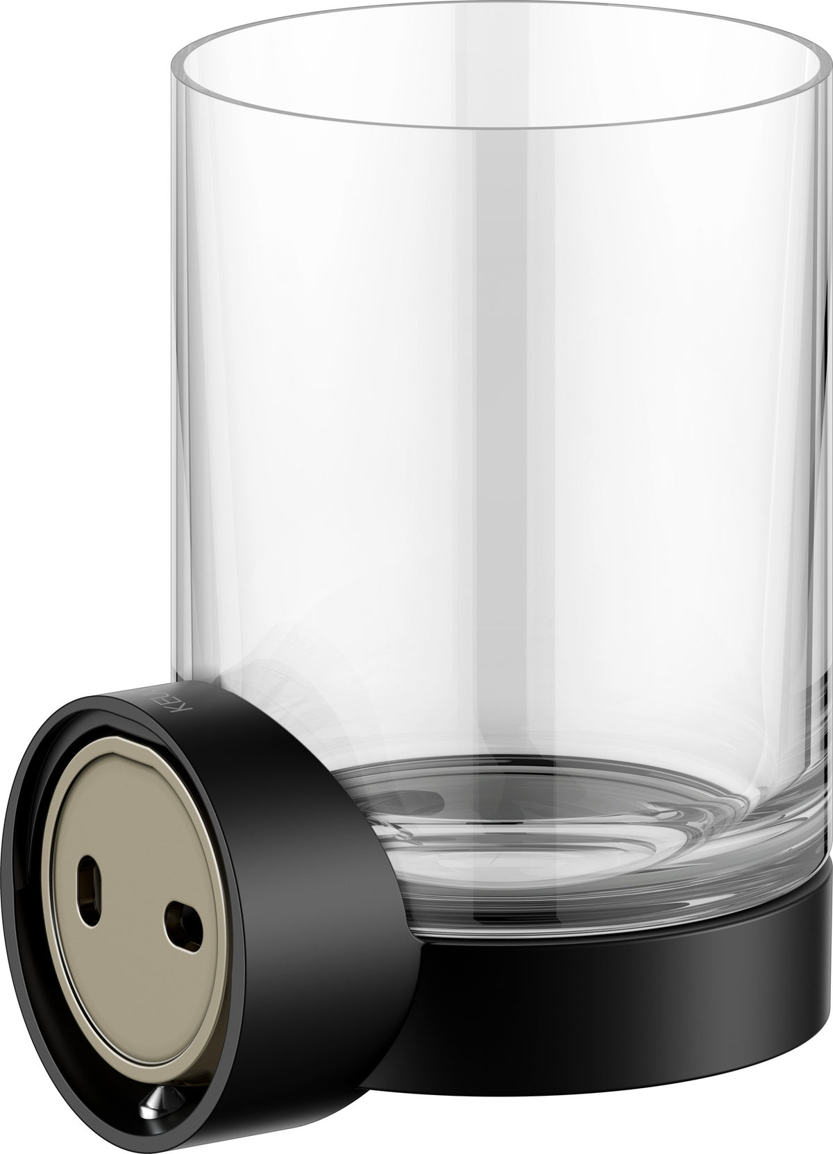 KEUCO REVA Glashalter 12850 mit Echtkristall-Glas – verchromt