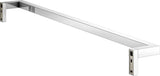 KEUCO Edition 90 Square Badetuchhalter 560 mm verchromt – eckiges Design, Wandmontage