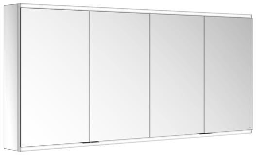 KEUCO Royal Modular 2.0 Spiegelschrank 1600 mm beleuchtet, 4 Türen, silber-eloxiert
