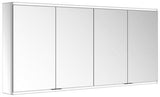 KEUCO Royal Modular 2.0 Spiegelschrank 1600 mm beleuchtet, 4 Türen, silber-eloxiert