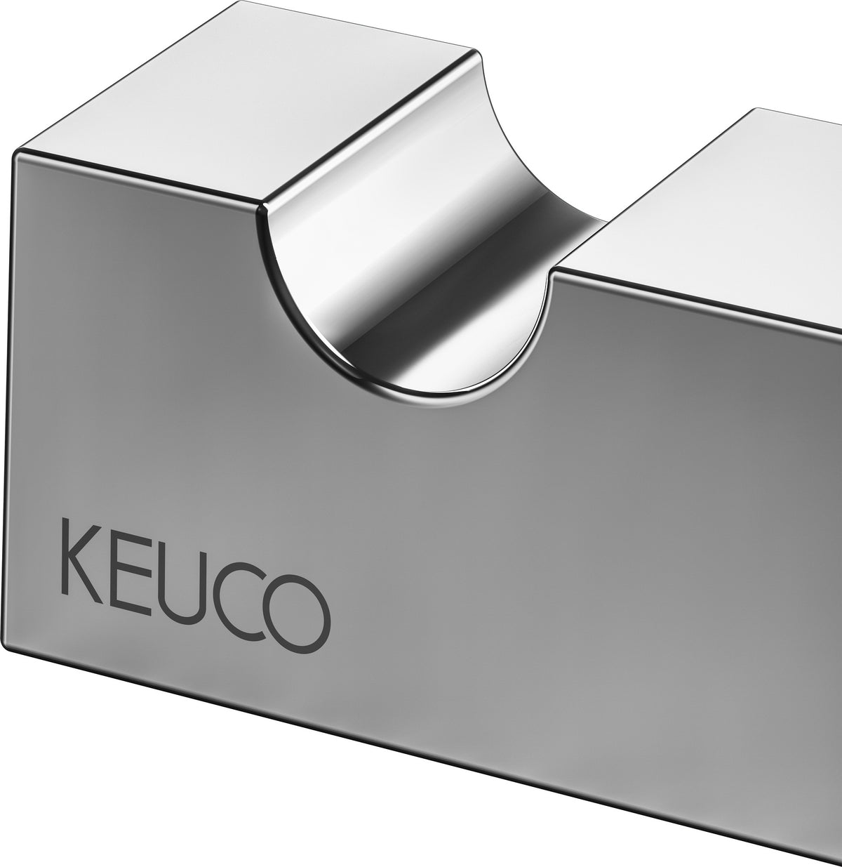 KEUCO Edition 90 Square Handtuchhaken E90, eckig, verchromt, Wandmontage, 64 mm Ausladung