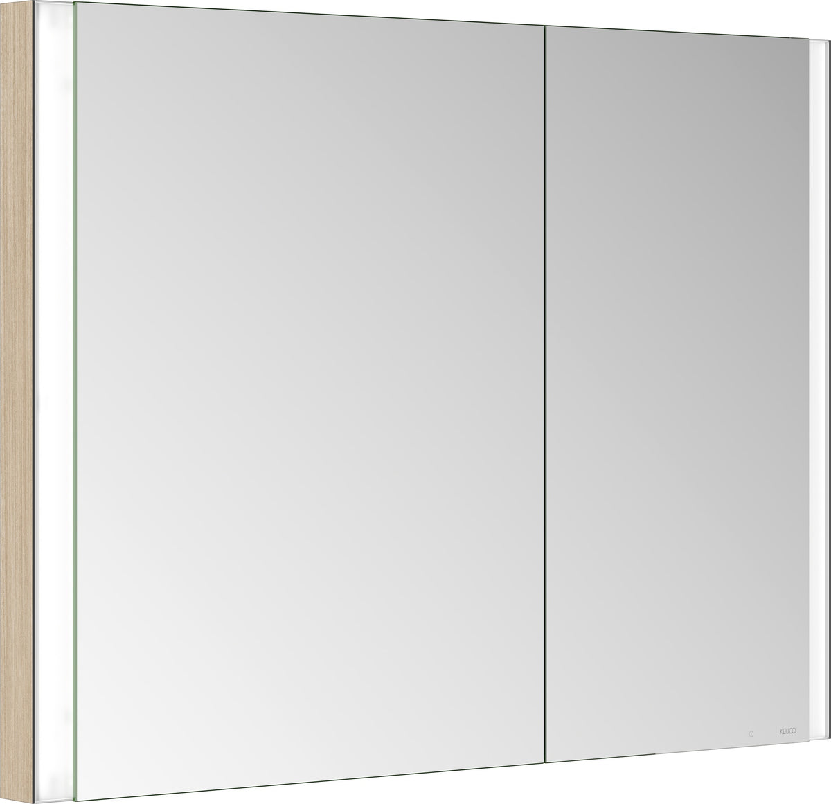 KEUCO SOMARIS Spiegelschrank Wandeinbau 1000 x 710 x 115 mm verspiegelt
