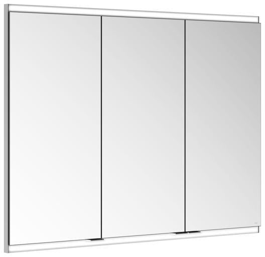 KEUCO Royal Modular 2.0 Spiegelschrank beleuchtet 900 mm, 2 Steckdosen, silber-eloxiert